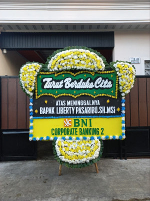 Papan Bunga Duka di Pedan