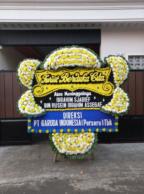 Papan Bunga Duka di Pedan