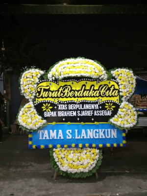 Papan Bunga Duka di Pedan