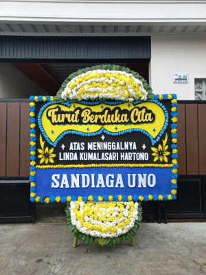 Papan Bunga Duka di Pedan