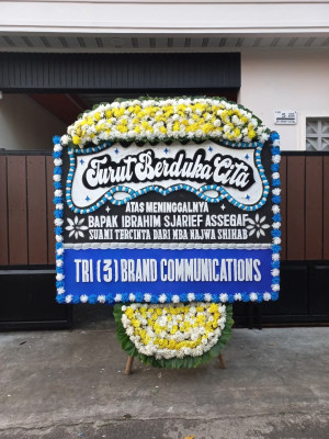 Papan Bunga Duka di Pedan